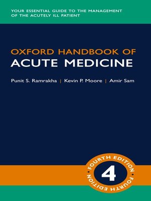 cover image of Oxford Handbook of Acute Medicine